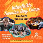 Interfaith Service Day Camp: Interfaith & Cross Cultural Equity on June 24, 2024